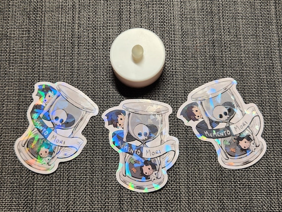Unus Annus Broken Glass Holographic Vinyl 2.5 inch Sticker