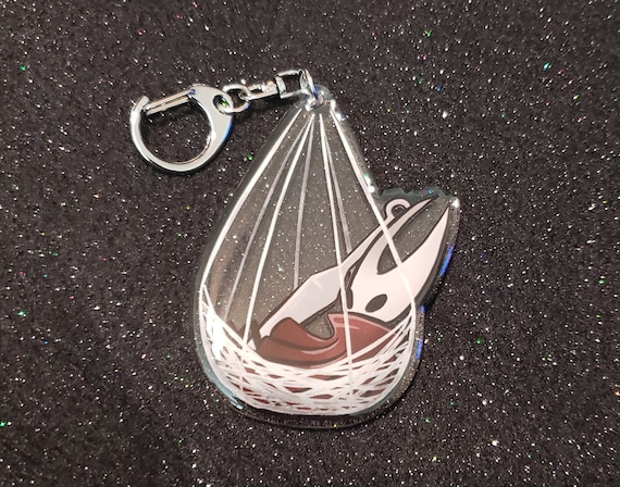 Hollow Knight Silksong Hornet 2 5 Acrylic Keychain Etsy