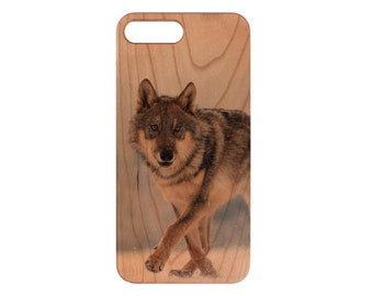 Wolf moon fantasy wild dog wolves Samsung S10 Case