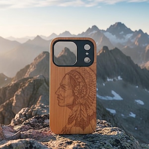 Native American Chief iPhone Case | Tribal Heritage | Wisdom | Strength | Culture | Legacy | Spirit