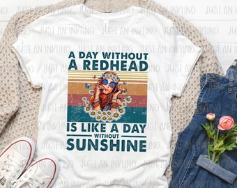 red head tee shirts