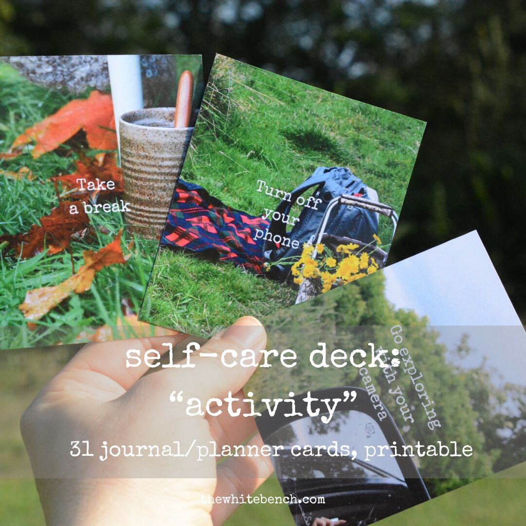 SELF CARE Journal Cards Self Care Deck Printable Journaling - Etsy
