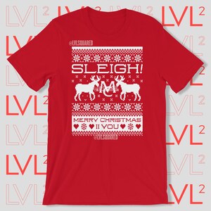 Mariah Carey T-Shirt, Unisex Adult, All I want for Christmas, SLEIGH! Shirt