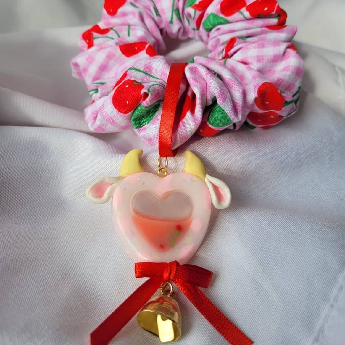 Valentines Pink Cherry Cow Moo Moo Milk Lunar New Year ...