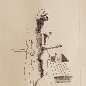 Mario Tozzi - litografia 1969