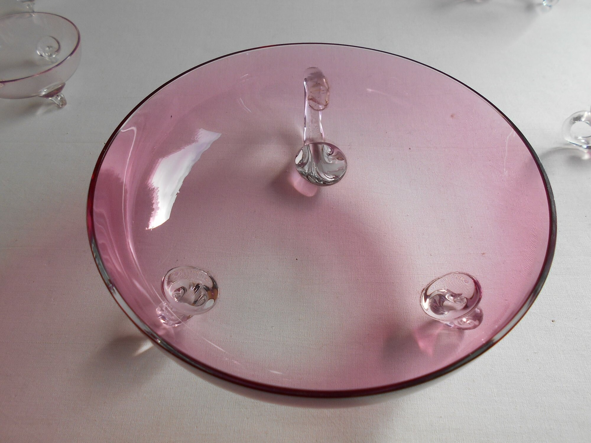 Murano Glass Dessert Service Made in Murano venice Bowl Etsy