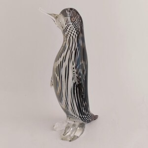 Scultura Pinguino in vetro di Murano vintage di Formia, dettagli Scultura Pinguino in vetro di Murano vintage di Formia, dettagli