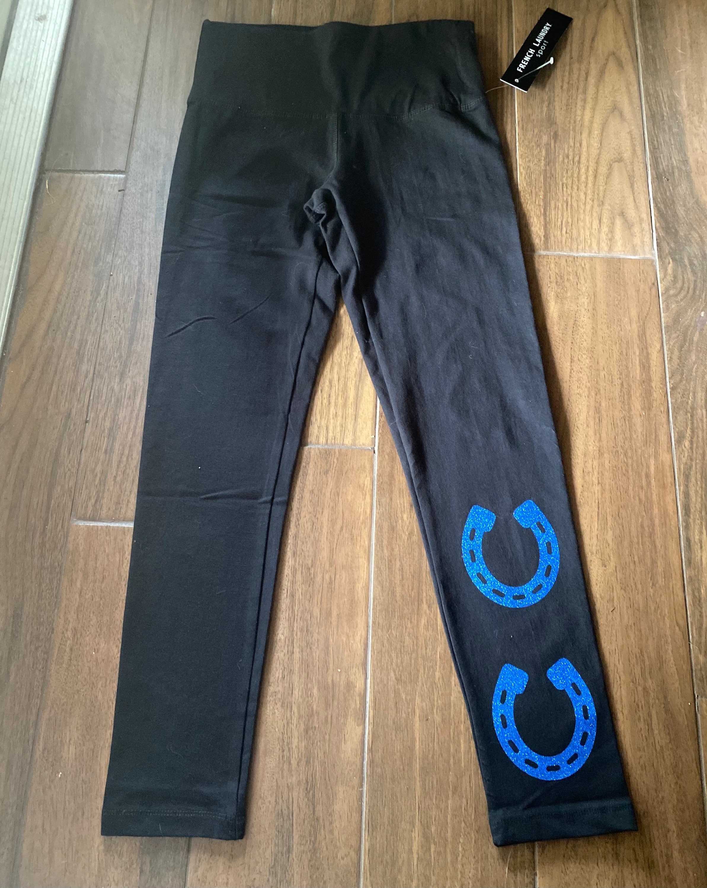 Horse Shoe Leggings Custom Womens Horse Pants Horse Show Etsy New Zealand