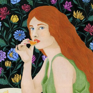 SIGNED GICLEE PRINT "Tangerine" image 1