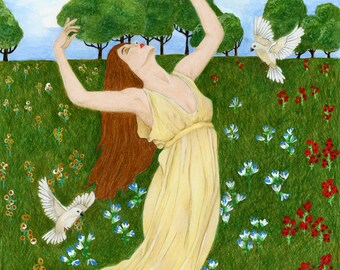 SIGNED GICLEE PRINT "Morning Glory"