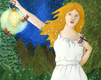 SIGNED GICLEE PRINT "The Seeker"