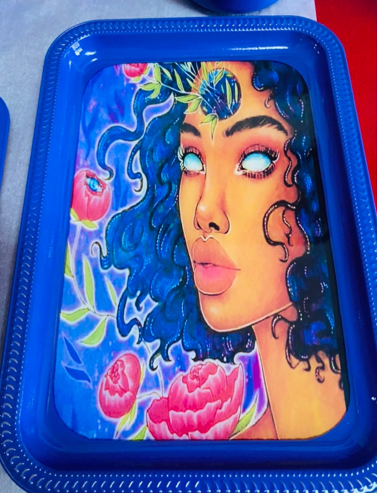 Rolling Tray Set You Pick It We Stick It Etsy