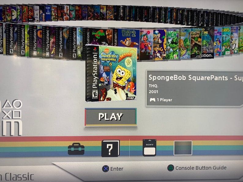 wRetroarch 2000+ Games! Plug N Play Season 8-100 Kids Games 64gb USB Drive PS1 Classic Mod