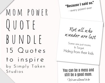 15 Social Media Quotes for Mom, Instant Download, Social Media Content, Instagram Post for Moms, Real Life Mom Instagram Humor