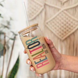 Personalized Realtor Tumbler, Custom Real Estate Agent Gift, Real Estate Tumbler, New Realtor Gift, Real Estate Swag, Realtor Essentials