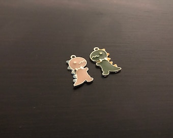 Dinosaur Charm, Charms and Pendants, Dino Pendant, T-Rex Charm, Tyrannosaurus Pendant, Wholesale