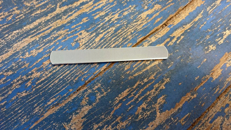 Hand Punched Blanks Polished Aluminum Blanks Wholesale Blanks Qty 5-100 38 x 3 14 Ring Cuff Stamping Blanks