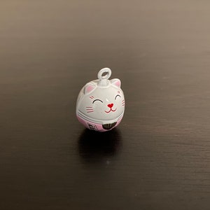 Maneki-Neko Charm,  Beckoning Cat Charm, Charms and Pendants, Bell Pendant, Cat Charm, Brass Charm, Maneki-Neko, Beckoning Cat, Wholesale