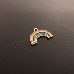 Rainbow Charm, Charms and Pendants, Rainbow Pendant, Pride Charm, LGBTQ+ Pendant, Gay Pride Charm, Wholesale