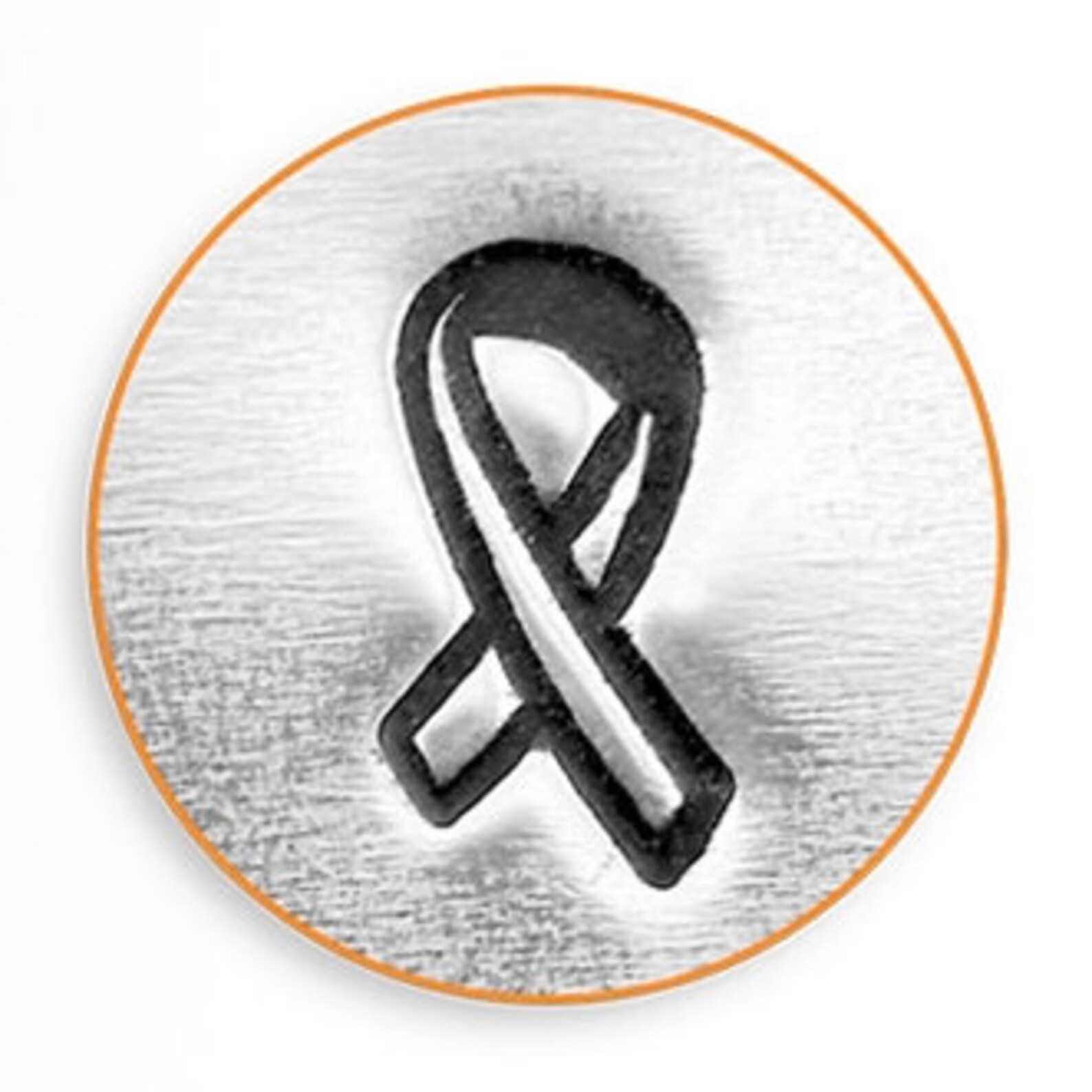 Impressart Breast Cancer Ribbon Outline Metal Stamp 6mm - Etsy