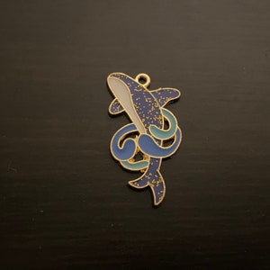 Whale Charm, Charms and Pendants, Whale Pendant, Fish Charm, Ocean Charm, Blue Whale Charm, Wholesale
