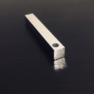 1 1/2 &quot;x 1/4&quot; Bar Aluminium Stempelen Blank, Bar Blanks, Hand Pons Blanks, Groothandel Blanks Aantal 5-100