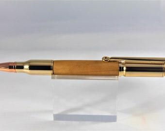30cal Ballpoint Bullet (replica) Pen made with olivewood