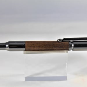 30cal Ballpoint Bullet (replica) Pen made with Black Walnut