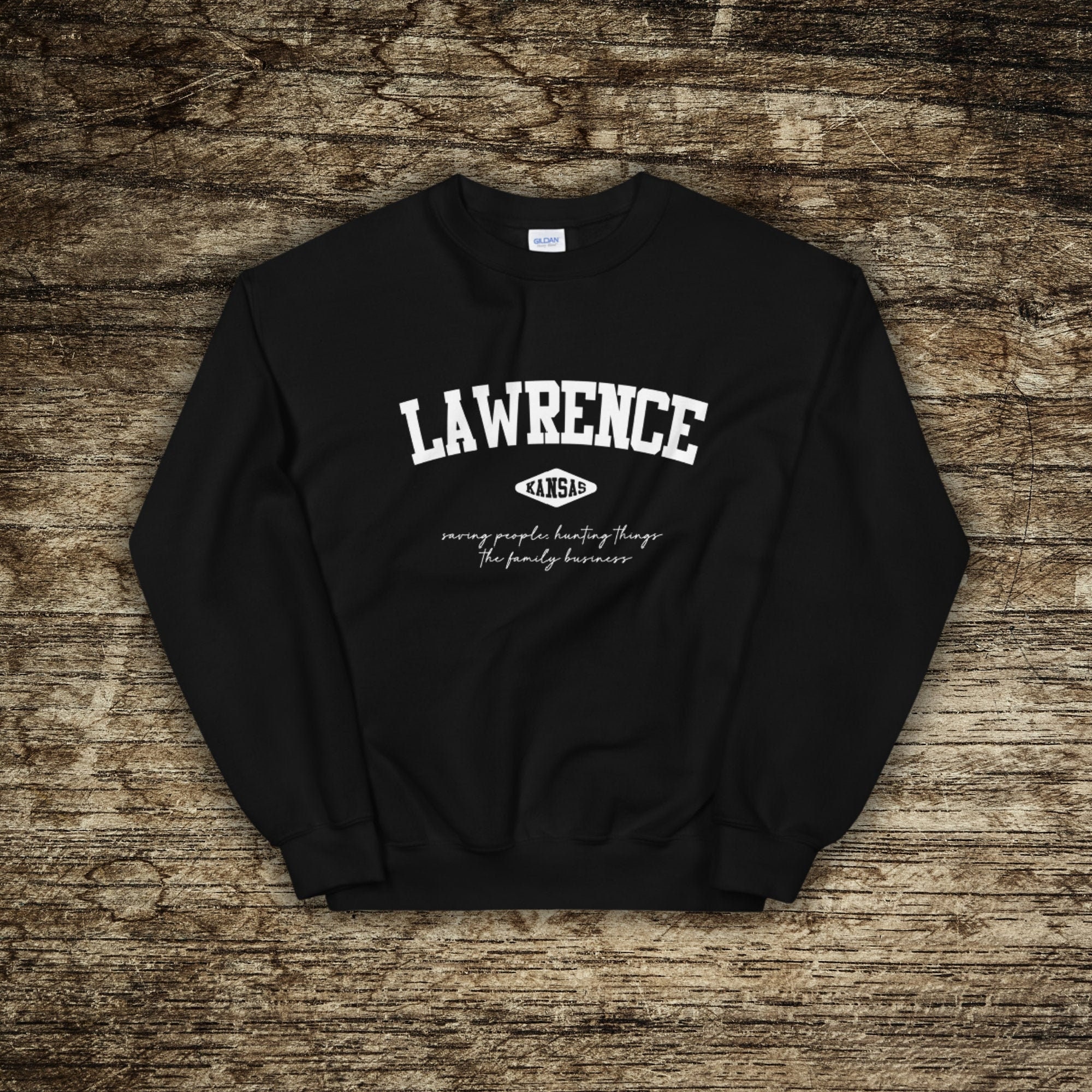 Supernatural Lawrence Kansas Sam & Dean Winchester Etsy