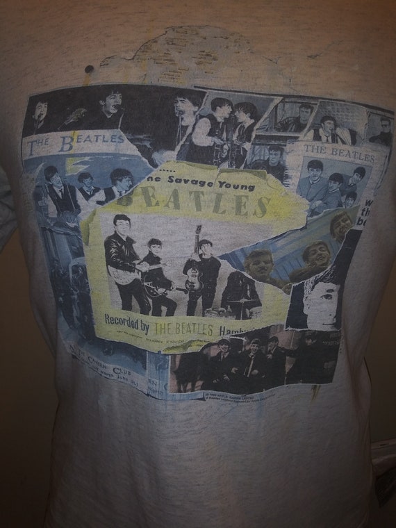 1995 The Beatles Anthology 1 Tshirt Printed Cover Album Etsy 1995 The Beatles Anthology 1 Tshirt Printed Cover Album Etsy
