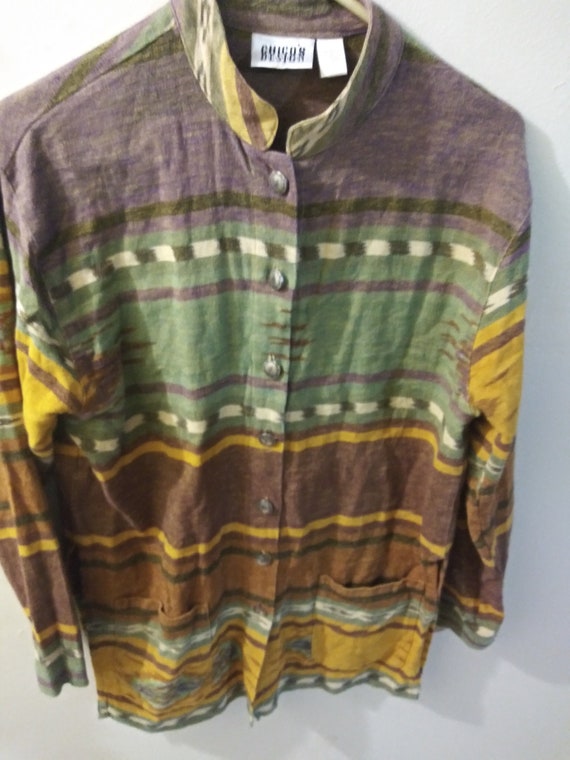 Vintage Chico's Design Shirt Retro Women's Fashio