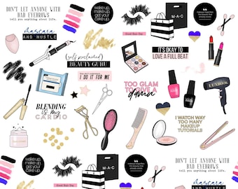 Makeup Stickers Etsy