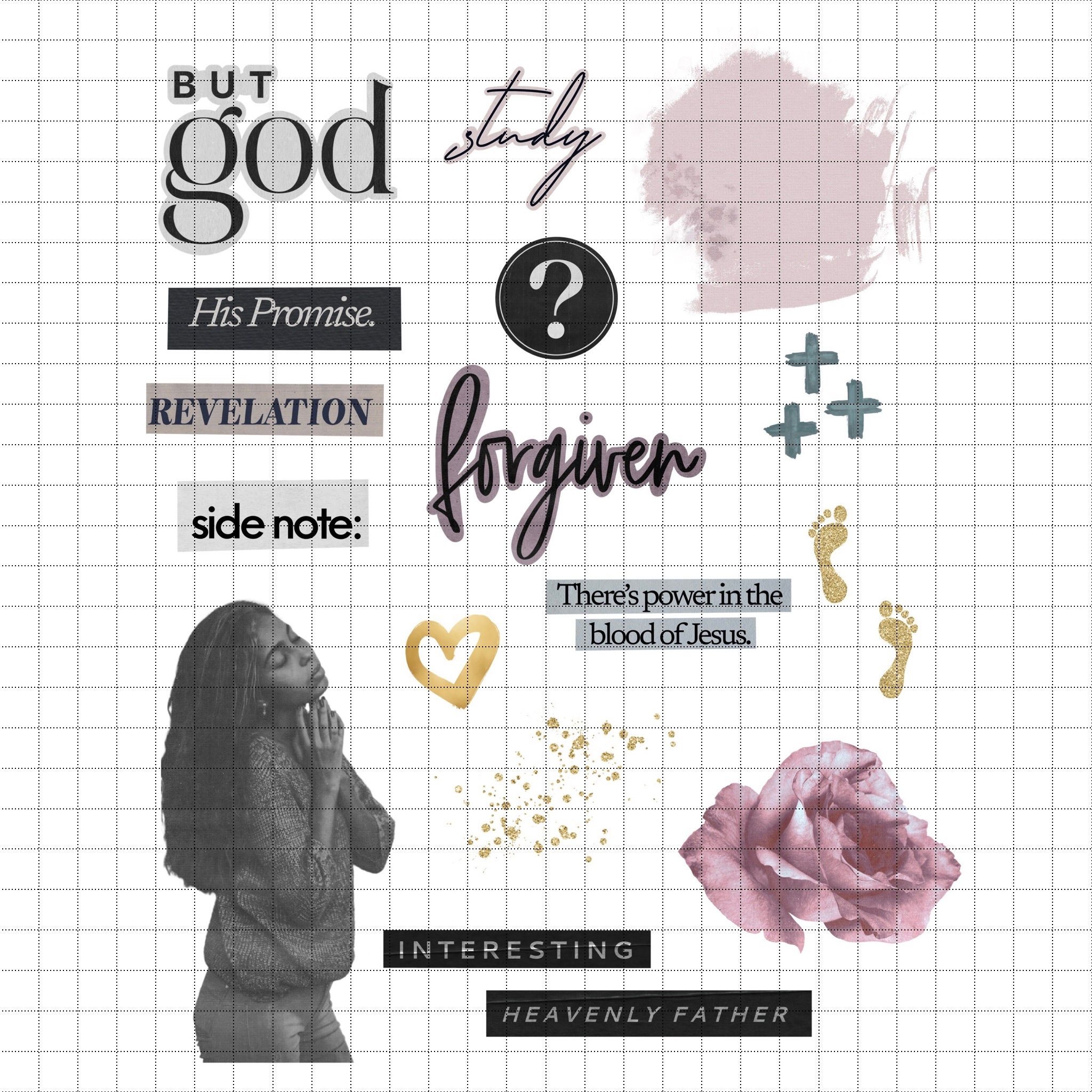 The Forgiven Collection by Luxbook, Digital Stickers, Goodnotes ...