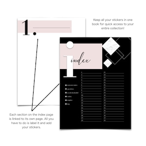 The Luxe Sticker Book by LuxBook, Digital Stickers, Planner Sticker Book, Digital Sticker Book, Goodnotes image 4