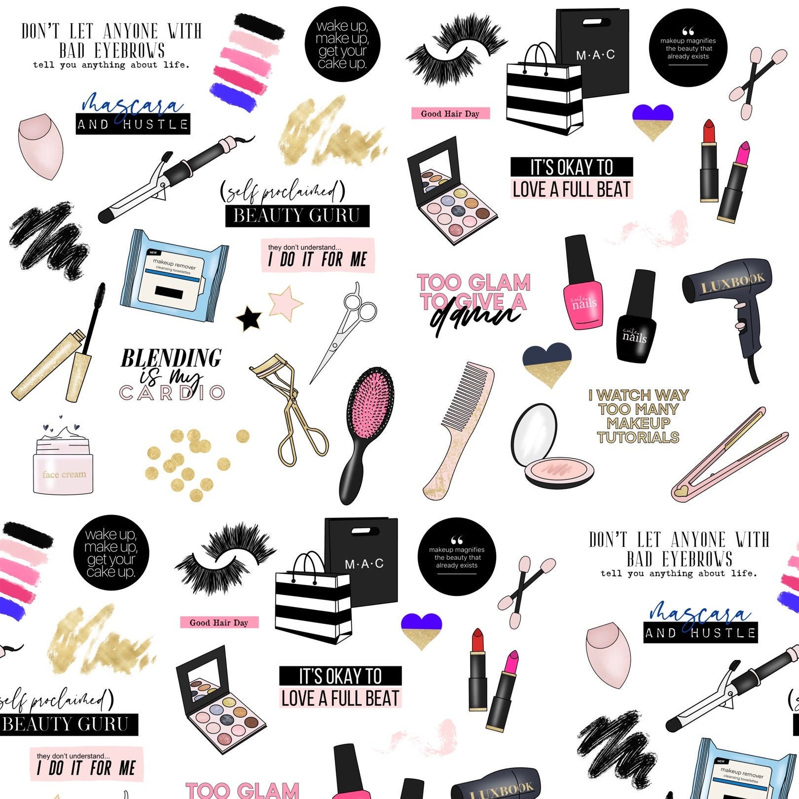 Makeup stickers deals