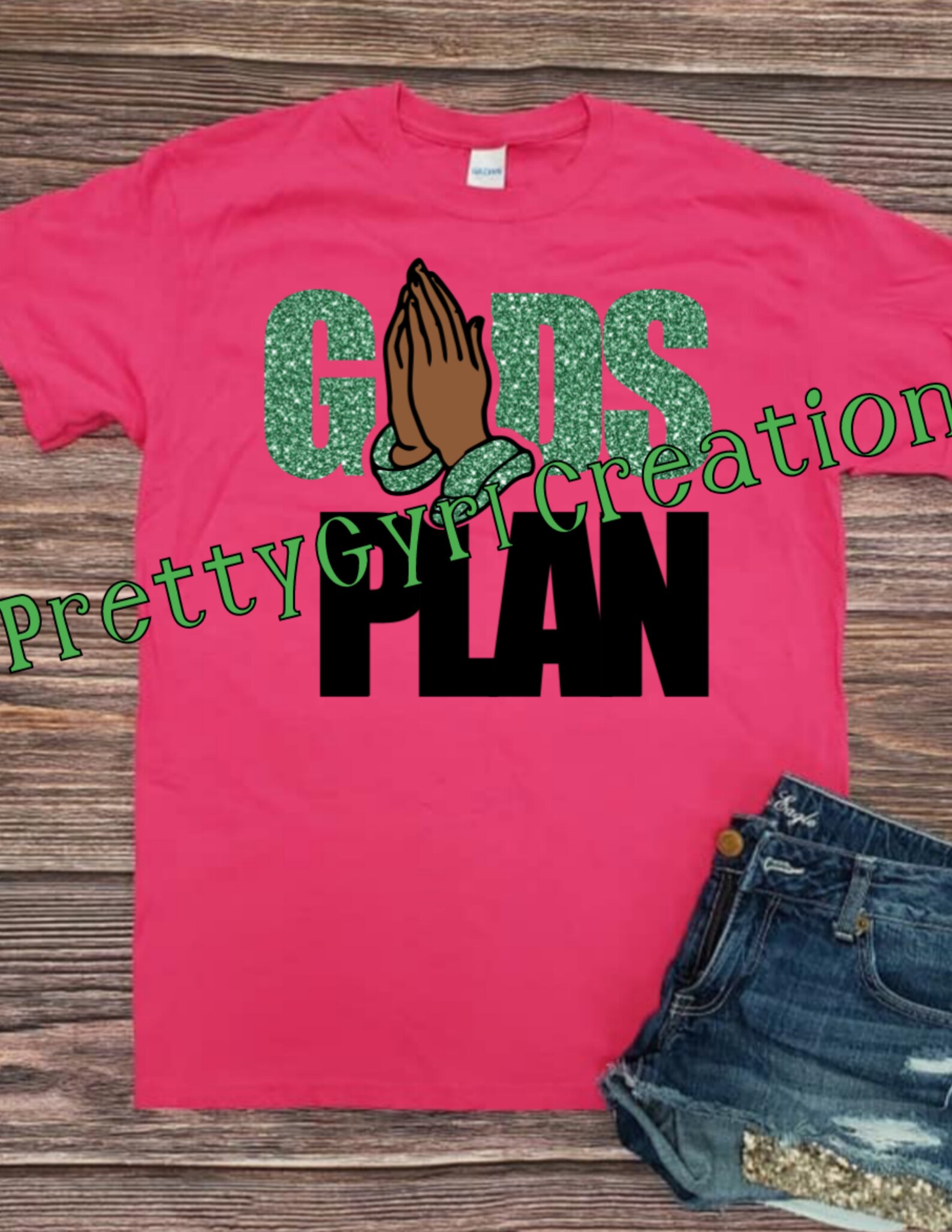 Pink and Green Shirts Etsy