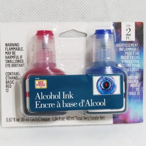 Alcohol ink, Mod podge alcohol ink 2 Pc.