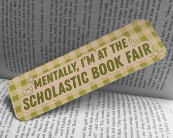 Book fair Bookmark, funny Bookmark, Gifts for Readers, millennial bookmark, 90s kid bookmark