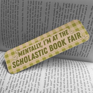 Book fair Bookmark, funny Bookmark, Gifts for Readers, millennial bookmark, 90s kid bookmark