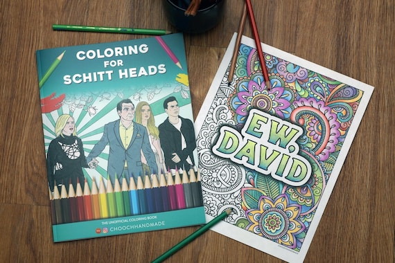 Download Unofficial Sc Inspired Coloring Book Adult Coloring Book Etsy