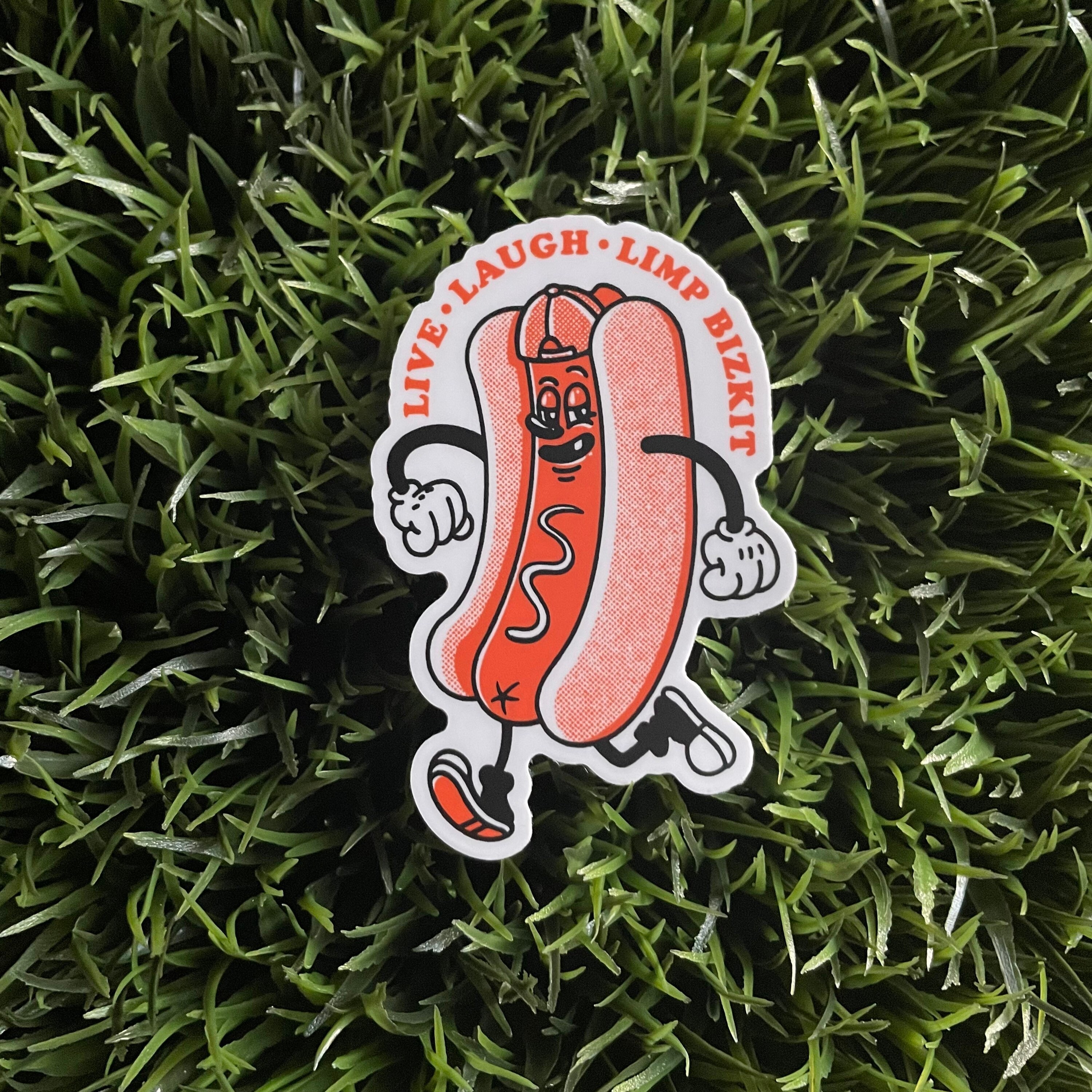 Hotch Sticker Hot Dog Sticker, Water Bottle Sticker - Etsy