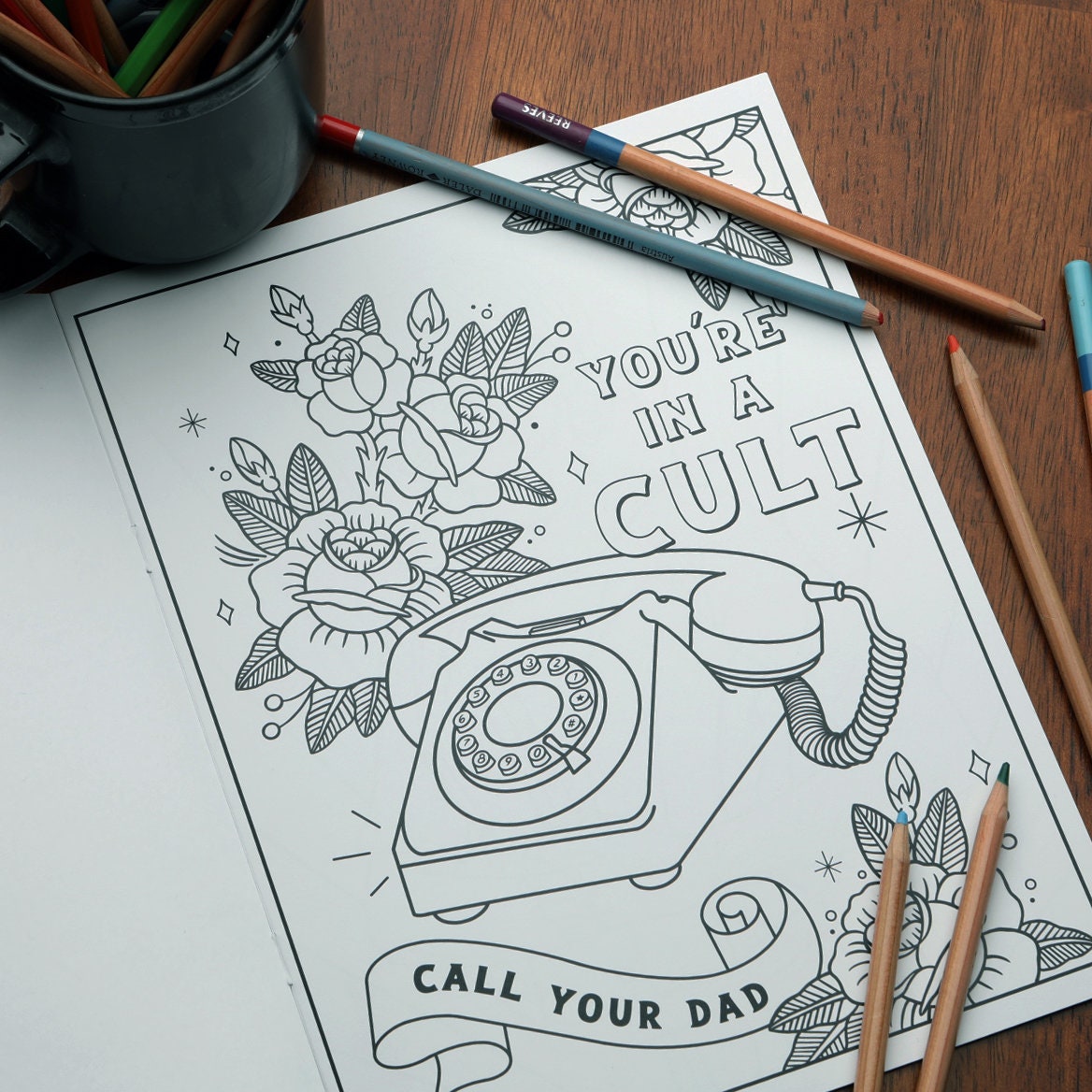 Murderino Coloring Book: Unlock Creative Joy with Iconic Characters