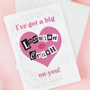 Funny Pop Culture Valentine's Day Card, LGBTQ Valentines Day Card