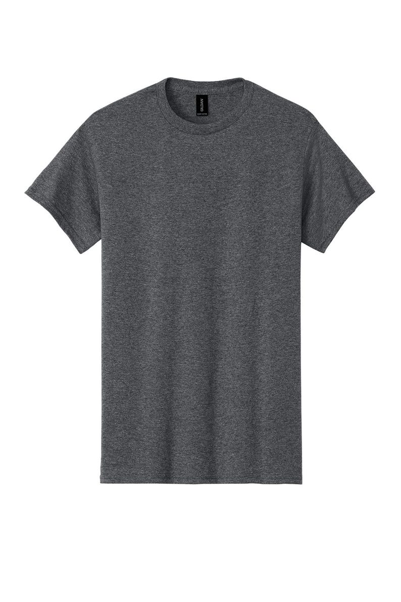 Custom Graphic T-Shirt Unisex 100% Cotton Tee Full Color Print Made to Order Graphite Gray