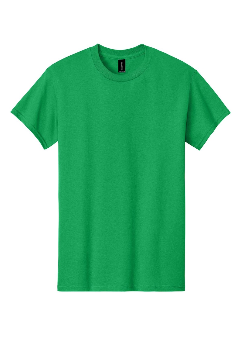 Custom Graphic T-Shirt Unisex 100% Cotton Tee Full Color Print Made to Order Irish Green