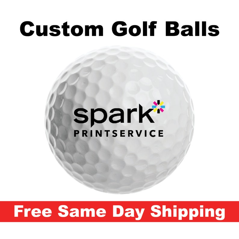 Personalized Golf Ball Free Same Day Shipping with online self design tool gift idea for retirement tournament corporate event birthday image 8