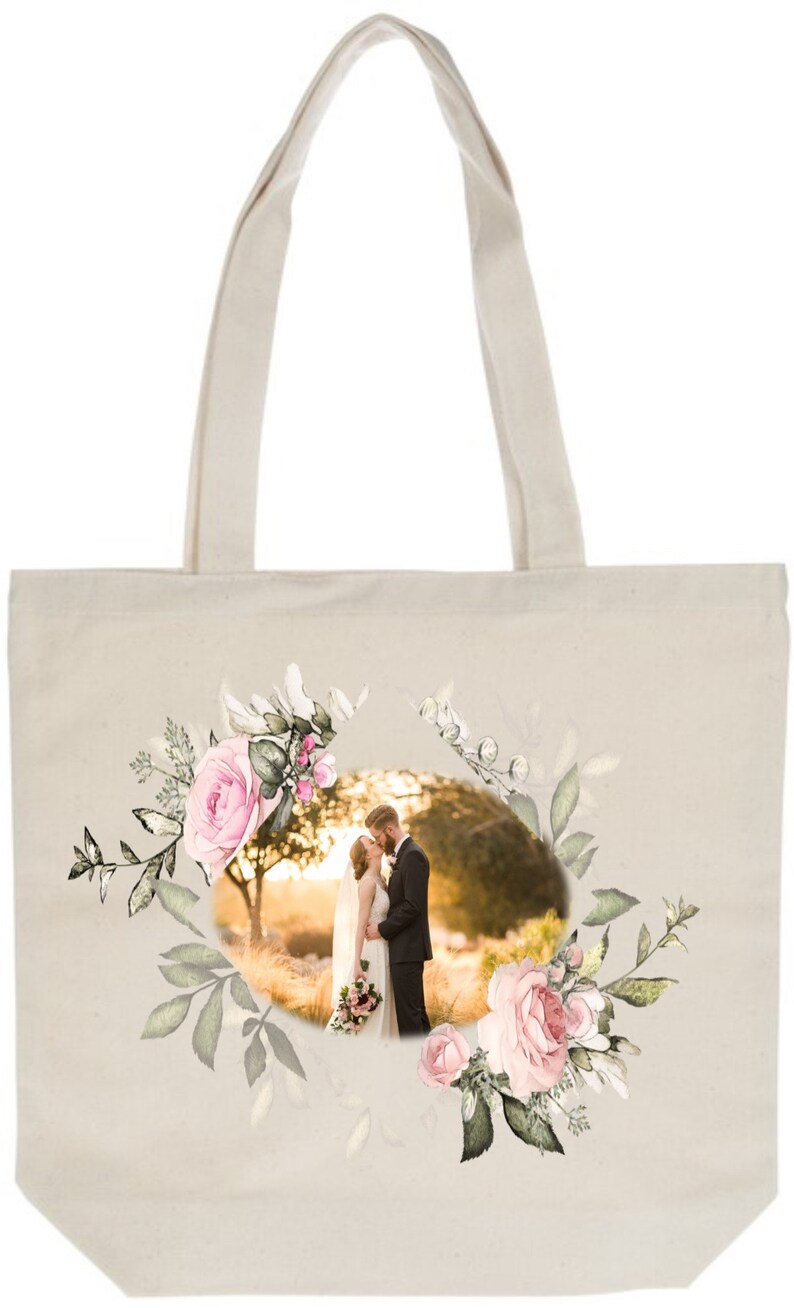 Personalized Canvas Tote Bag Machine Washable Perfect for Etsy