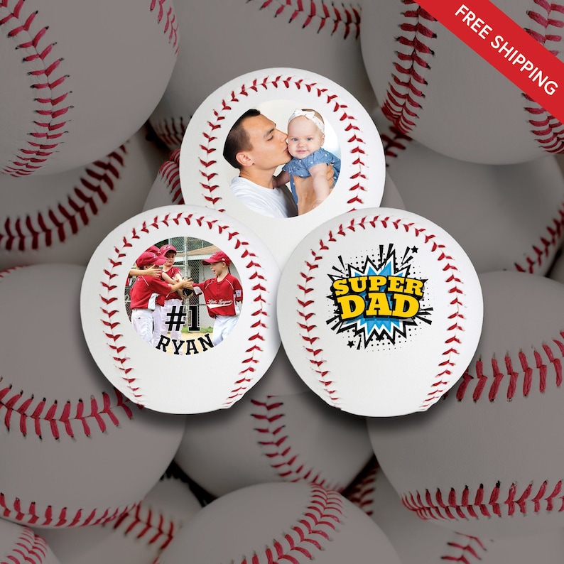 Personalized Baseball Perfect for Father's Day, Birthday Gifts, Corporate, School, Team Sports Events, Memorabilia