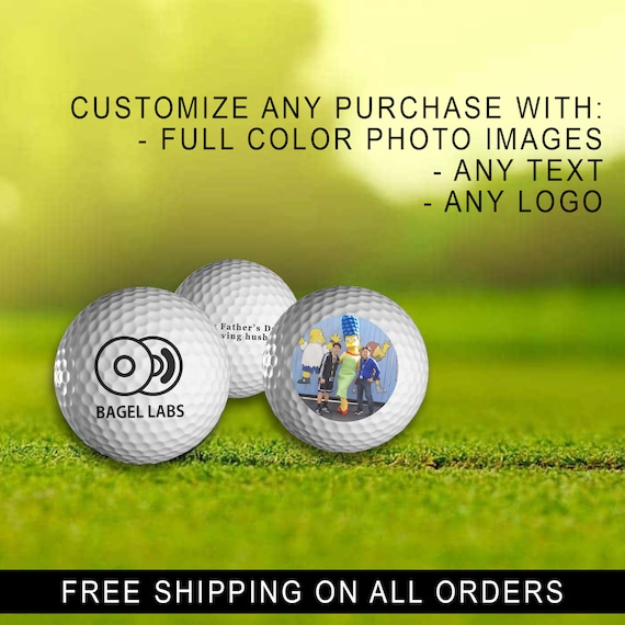 Personalized Golf Balls Set of 3 Perfect for Bachelor Party Etsy