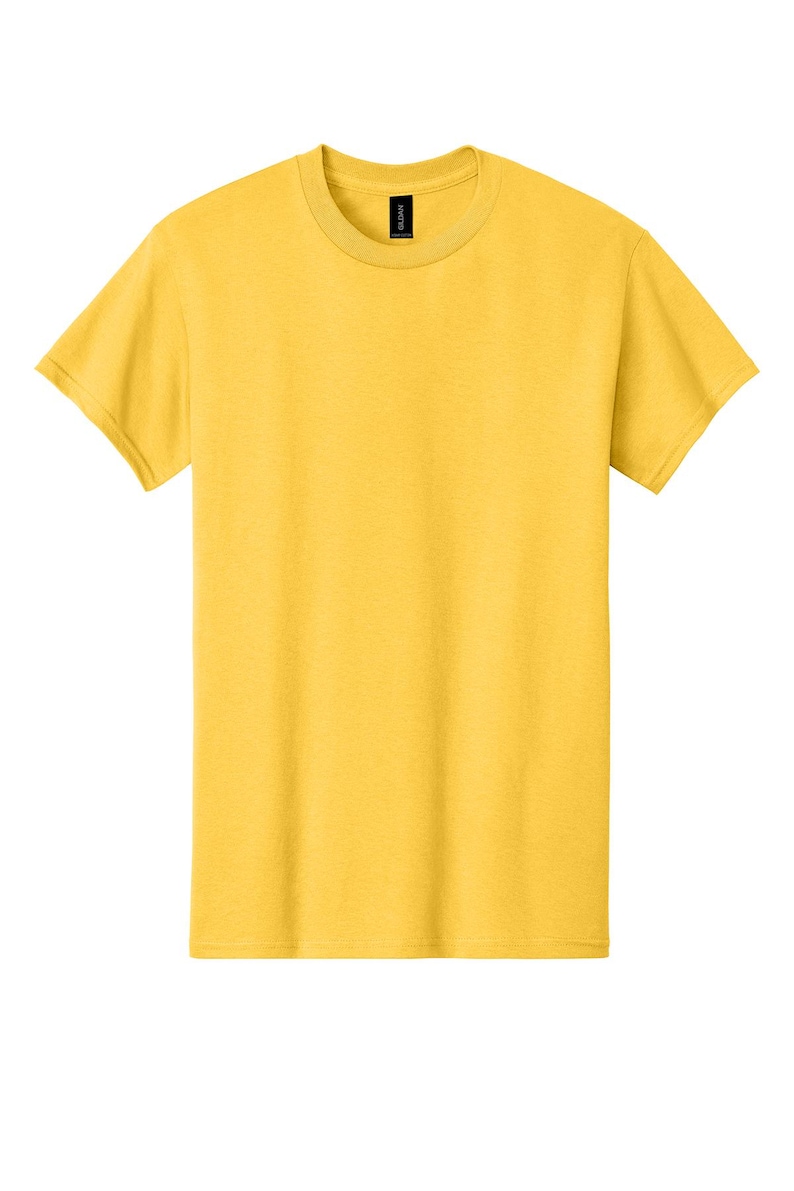 Custom Graphic T-Shirt Unisex 100% Cotton Tee Full Color Print Made to Order Daisy Yellow